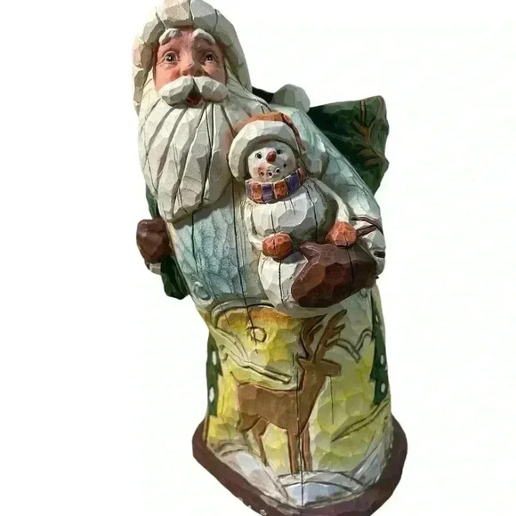 Christmas Santa with Candle - Picture 5 of 10